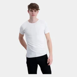 Lindbergh 2 pak e slim fit T-shirts i bambusviskose* Nat T-Shirts|Undertrøjer