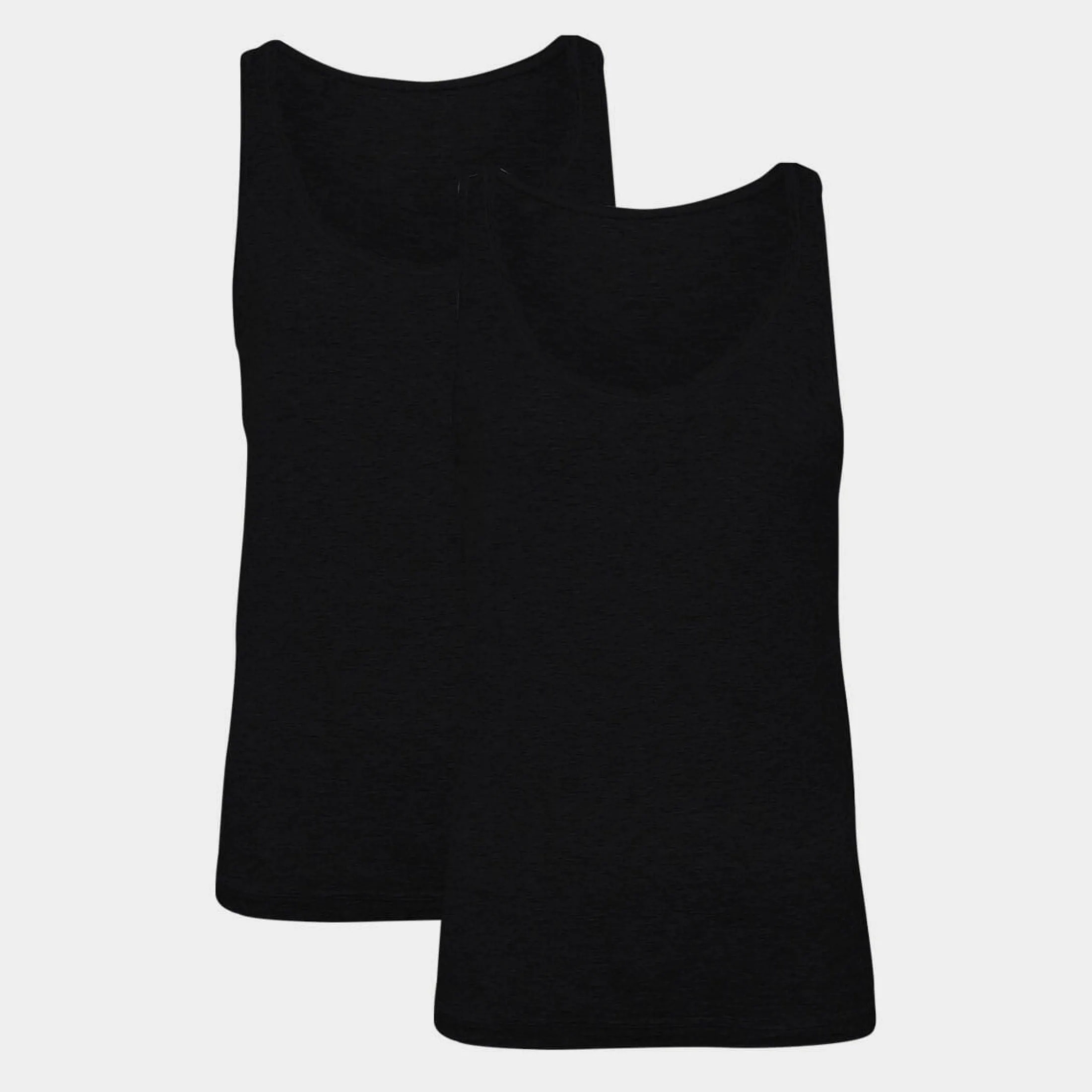 JBS of Denmark 2 pak bambus top med brede stropper til dame fra*Dame Toppe|Undertrøjer