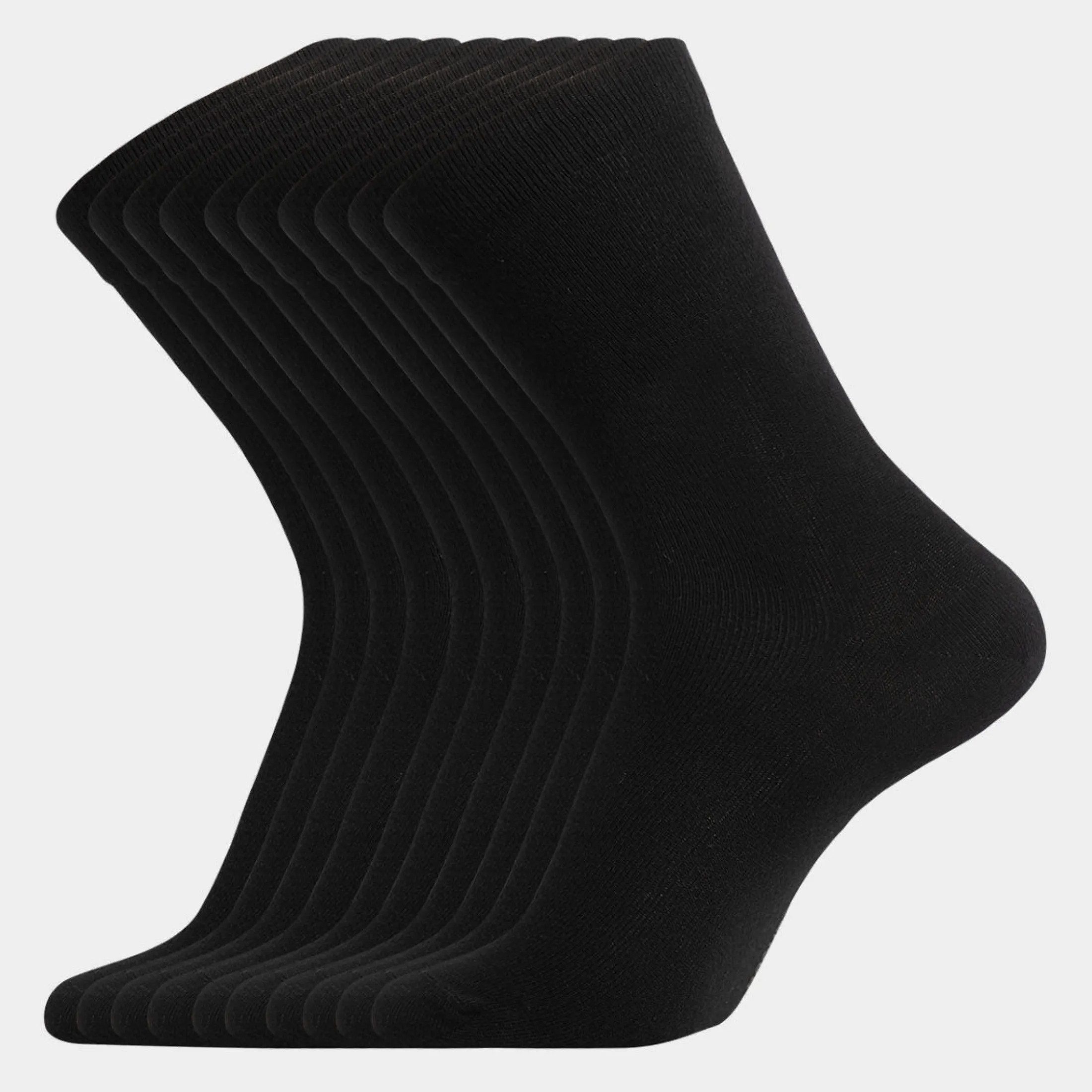 Resteröds 10 pak sorte bambus strømper* Strømper