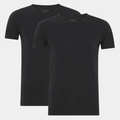 Lindbergh 2 pak e slim fit T-shirts i bambus* Undertrøjer|T-Shirts