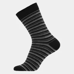 Lindbergh 5 par bambus strømper - multi stribe mix* Strømper