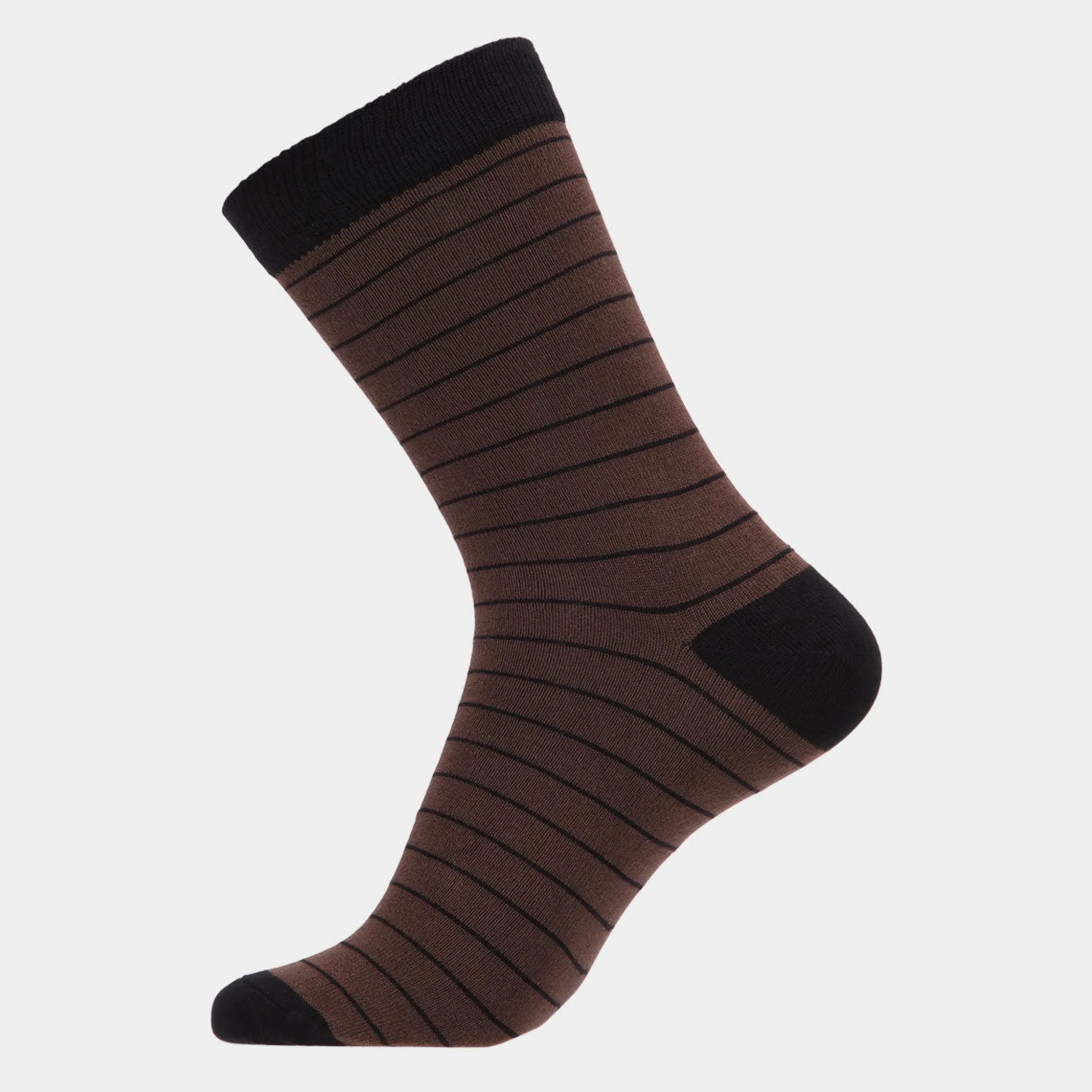 Lindbergh 5 par bambus strømper - tynd stribe mix* Strømper