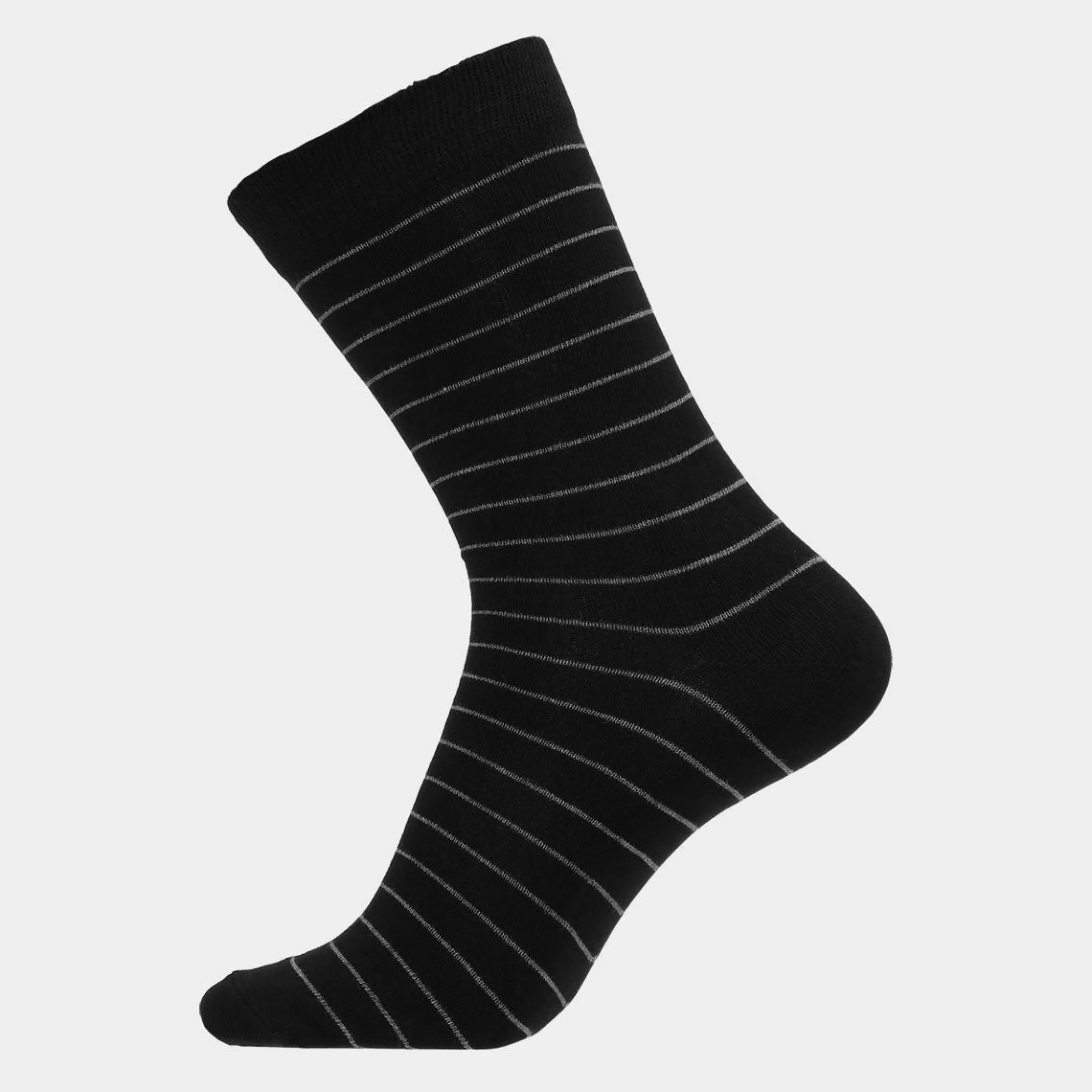 Lindbergh 5 par bambus strømper - tynd stribe mix* Strømper