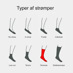 Resteröds 5 par bambus strømper I* Strømper