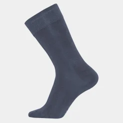 Bamboo Basics 3 par blå stribede bambus strømper unisex fra*Dame Strømper|Strømper