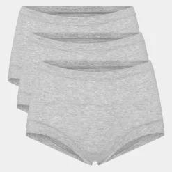 JBS of Denmark 3 par grå bambus maxi trusser til kvinder fra*Dame Trusser