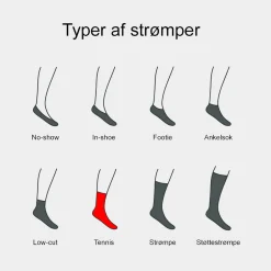 Copenhagen Bamboo 3 par e bambus tennissokker*Børn Strømper|Tennissokker