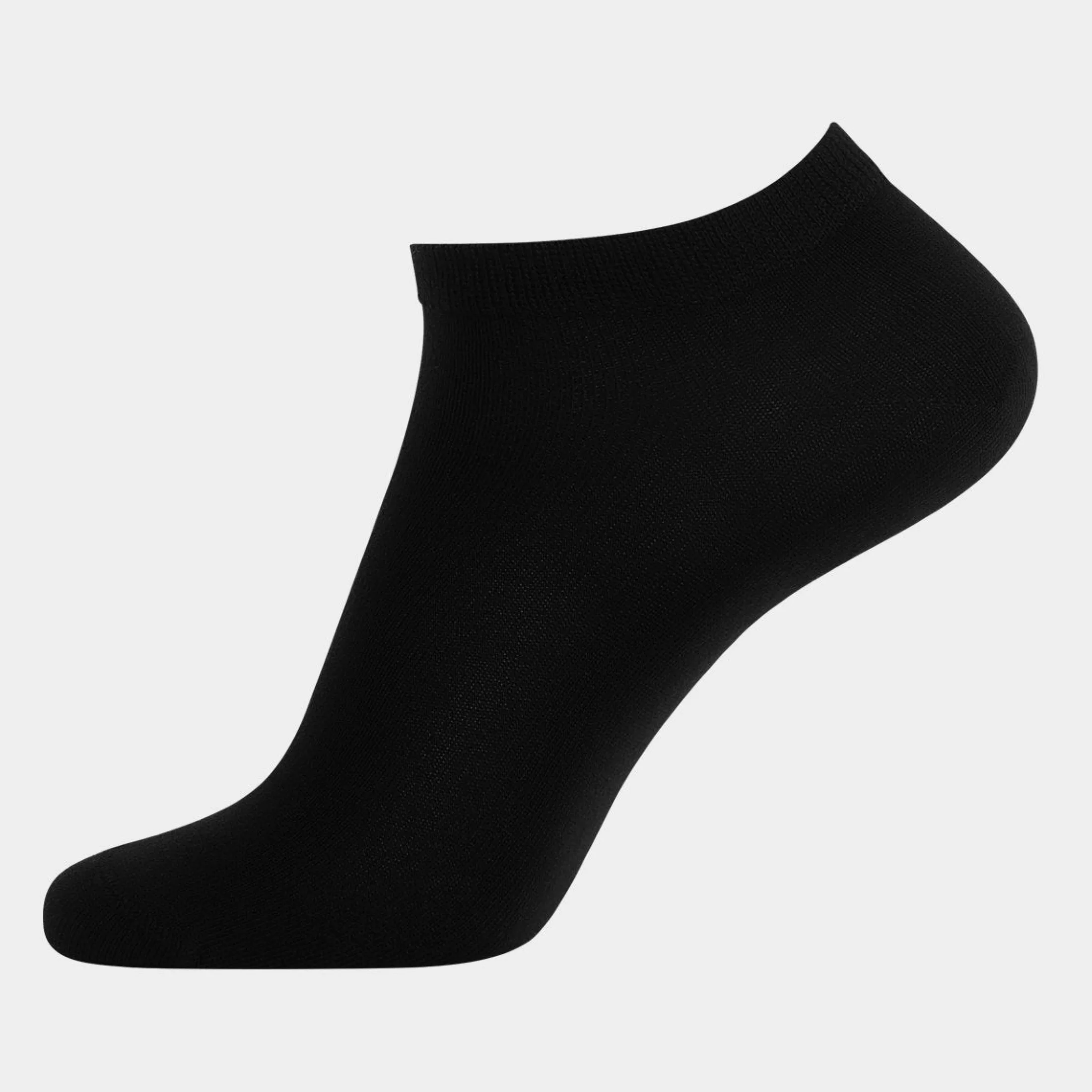 Lindbergh 5 par sorte bambus ankelstrømper* Footies