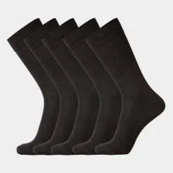 Egtved 5 par e bambus strømper uden elastik* Strømper