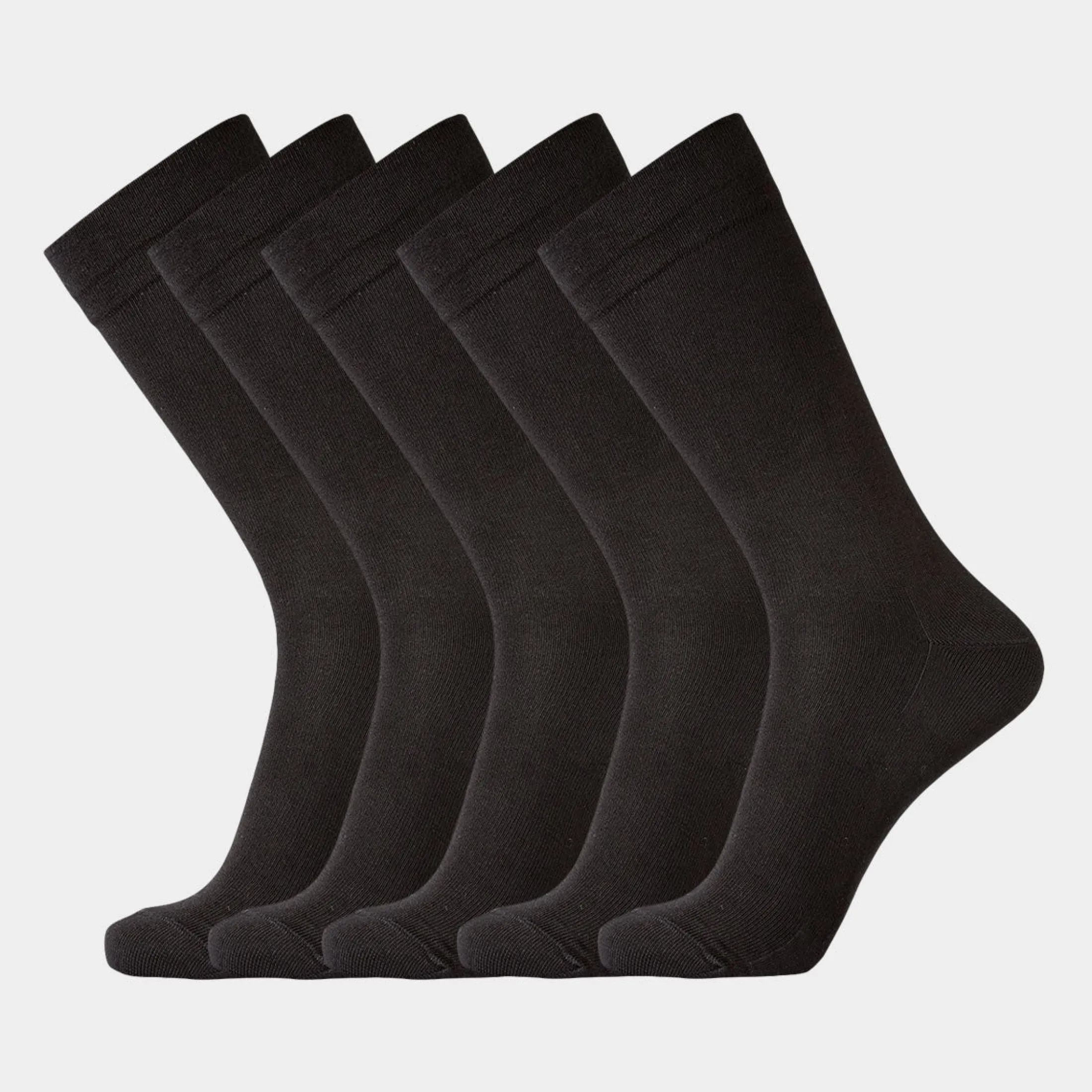 Egtved 5 par e bambus strømper uden elastik* Strømper