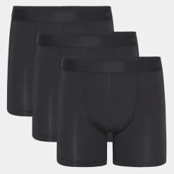 Resteröds 3 par sorte bambus underbukser med lange ben* Underbukser