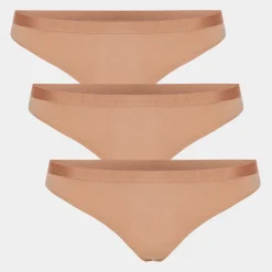 Copenhagen Bamboo 3 par tan bambus g-streng trusser fra*Dame Trusser