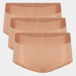 Copenhagen Bamboo 3 par tan bambus hipster trusser fra*Dame Trusser
