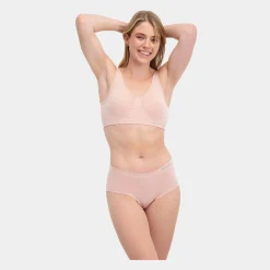 Bamboo Basics 2 stk bambus hipster rose til dame fra Bamboo Basic*Dame Trusser