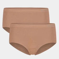 Bamboo Basics 2 stk bambus hipster tan til dame fra Bamboo Basic*Dame Trusser