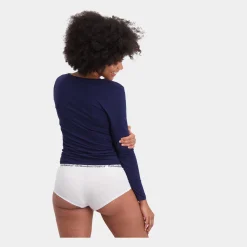 Bamboo Basics 2 stk bambus langærmet T-shirt til dame fra Bamboo Basic*Dame Langærmet T-Shirts