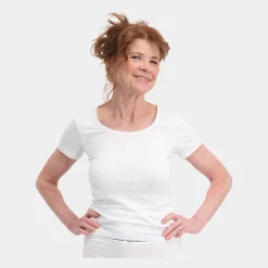 Bamboo Basics 2 stk bambus T-shirt med rund hals til dame fra Bamboo Basic*Dame T-Shirts