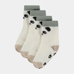 Bamboo Basics Baby bambussokker med panda fra*Børn Babysokker