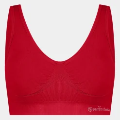 Bamboo Basics Bambus polstret bøjlefri BH til dame fra Bamboo Basic*Dame Bh'Er Uden Bøjle