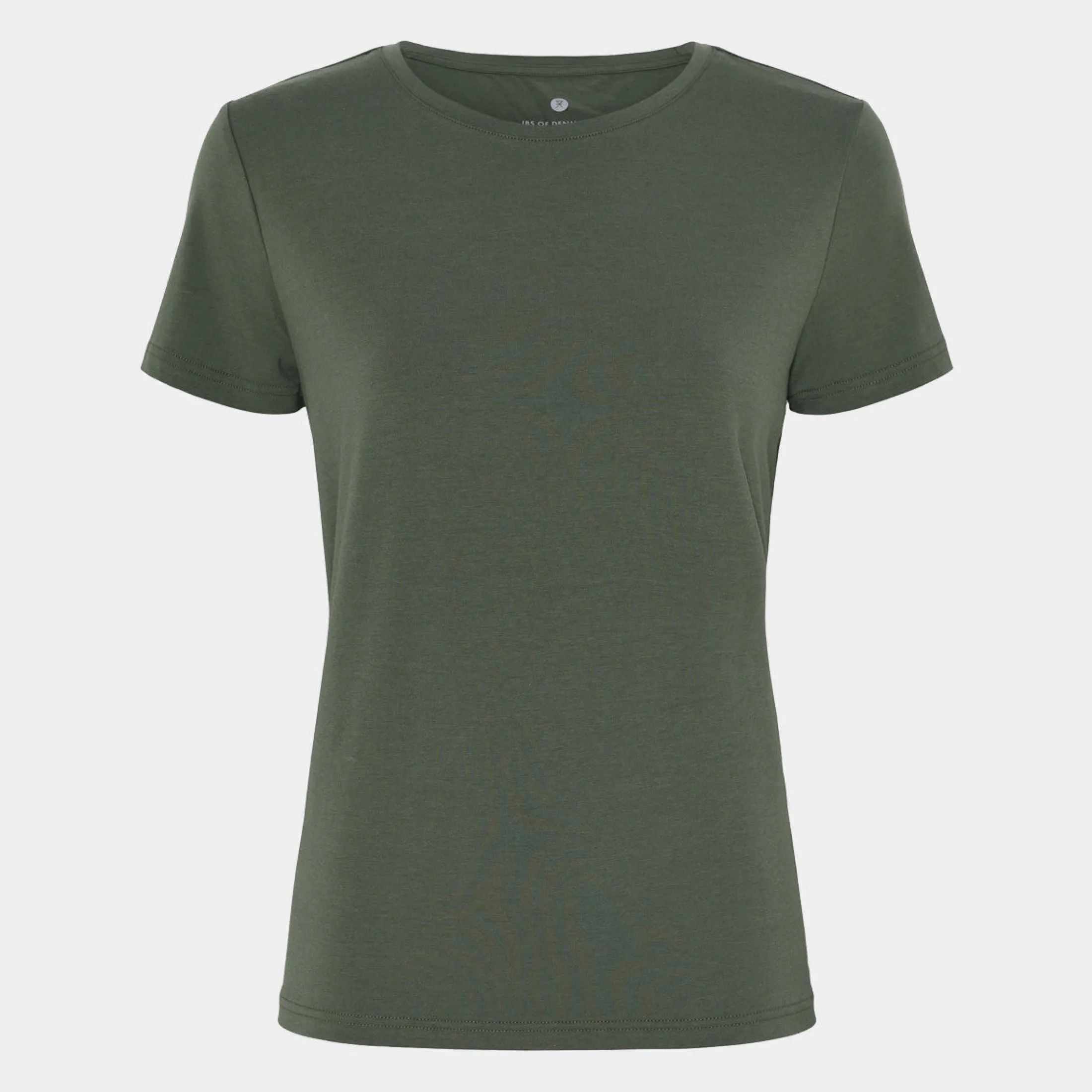 JBS of Denmark Bambus T-shirt med rund hals i army til damer fra*Dame T-Shirts