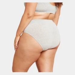 Boody Grå bambus maxi trusser til dame i åndbar og høj kvalitet fra*Dame Trusser