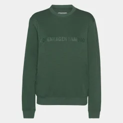Copenhagen Bamboo Grøn bambus sweatshirt med logo til dame fra*Dame Sweatshirts