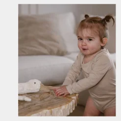 Bamboo Basics Langærmet bambus body - blå grøn beige - fra*Børn Bodyer