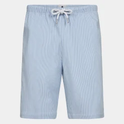 JBS of Denmark Lyseblå stribet bambus natshorts* Natbukser|Shorts
