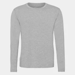 Boody langærmet crew neck bambus T-shirt* Langærmet T-Shirts
