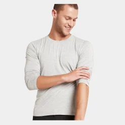 Boody langærmet crew neck bambus T-shirt* Langærmet T-Shirts