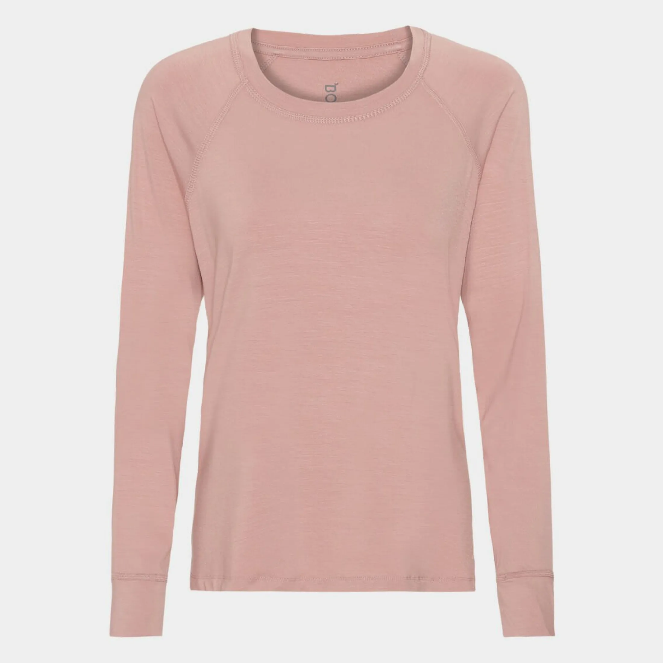 Boody bambus lounge T-shirt med raglanærmer til dame fra*Dame Nattoppe Og -Skjorter|Langærmet T-Shirts