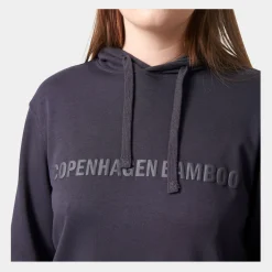 Copenhagen Bamboo bambus hoodie med logo til dame fra*Dame Hoodies