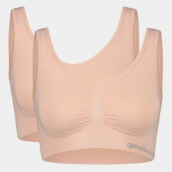 Bamboo Basics Rose bambus BH uden bøjle og polstring i flot 2 pak fra*Dame Bh'Er Uden Bøjle