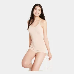 Boody Rose bambus top med tynde stropper til dame fra*Dame Toppe|Undertrøjer