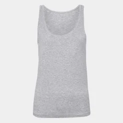 JBS of Denmark Skøn grå bambus top til dame med brede stropper fra*Dame Toppe|Undertrøjer