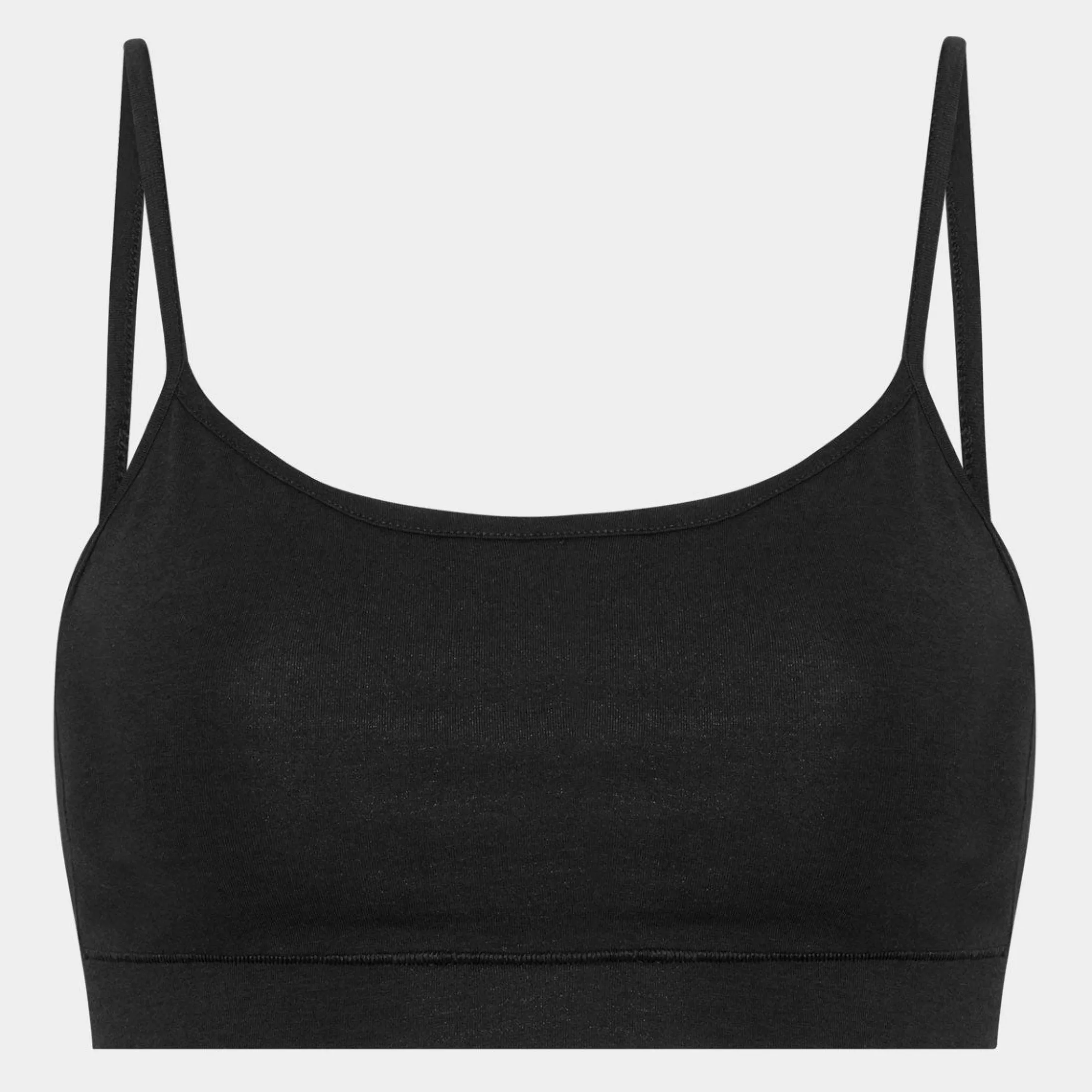 JBS of Denmark bambus BH top uden bøjle med tynd strop til dame fra*Dame Bh'Er Uden Bøjle