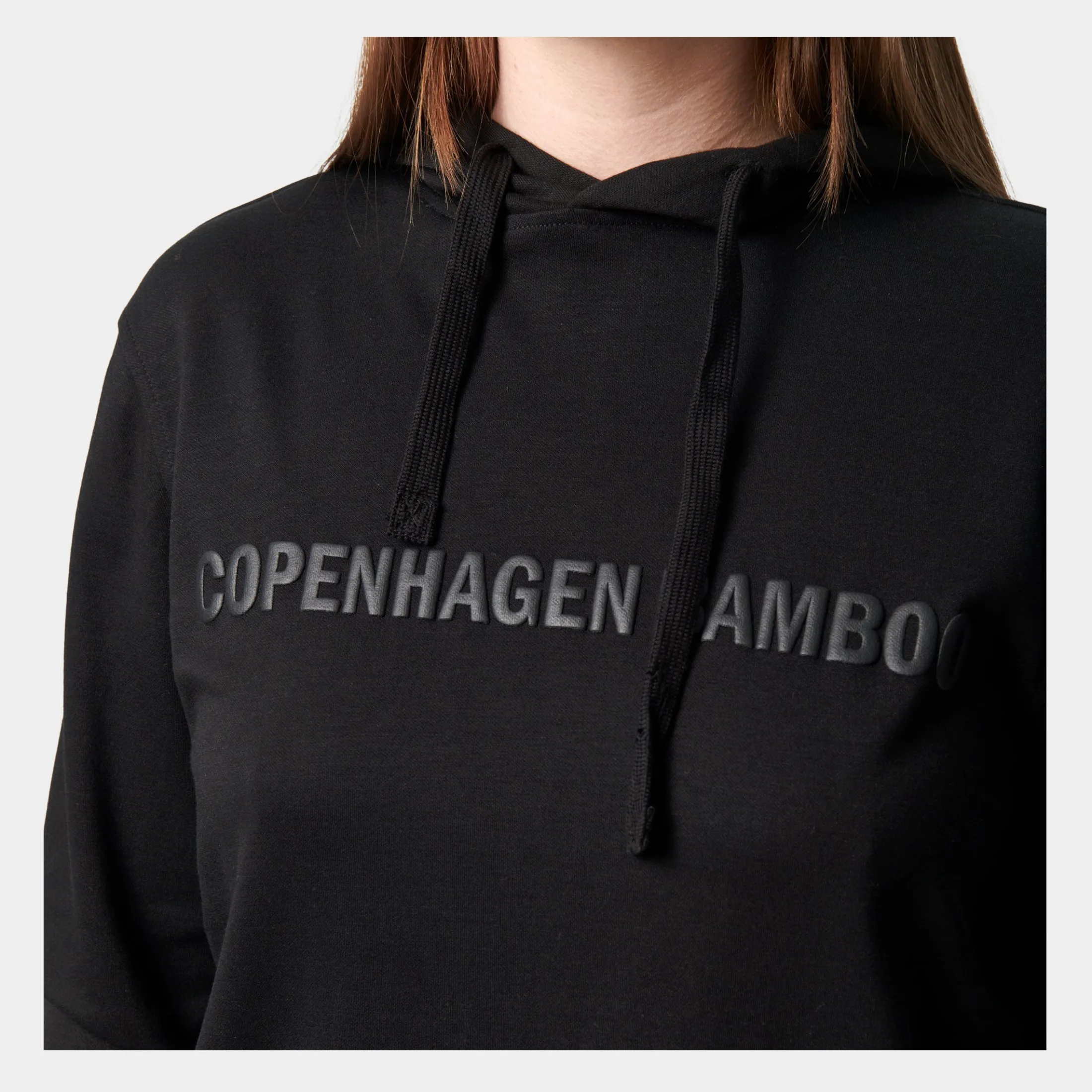 Copenhagen Bamboo bambus hoodie med logo til dame fra*Dame Hoodies
