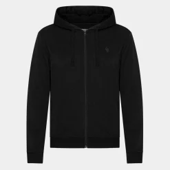 Copenhagen Bamboo Sort bambus hoodie med lynlås* Hoodies