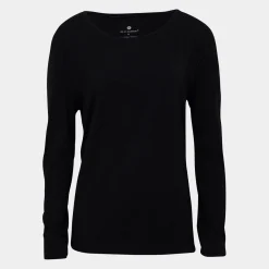 JBS of Denmark bambus T-shirt med rund hals og lange ærmer til dame fra*Dame Langærmet T-Shirts