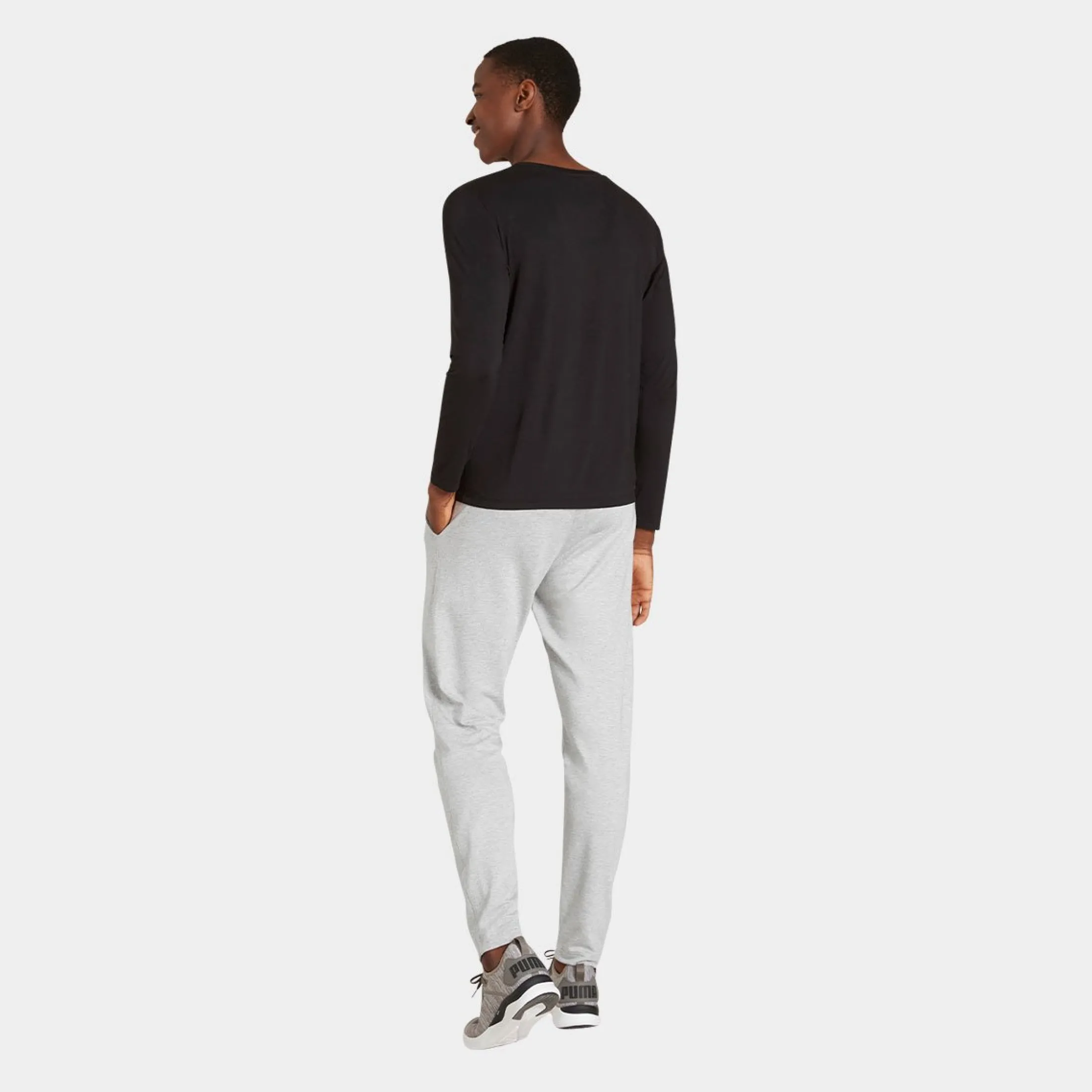 Boody langærmet crew neck bambus T-shirt* Langærmet T-Shirts