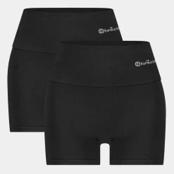 Bamboo Basics Stella højtaljede, korrigerende bambus hotpants -*Dame Trusser