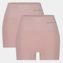 Bamboo Basics Stella højtaljede, korrigerende Rose nude bambus hotpants -*Dame Trusser