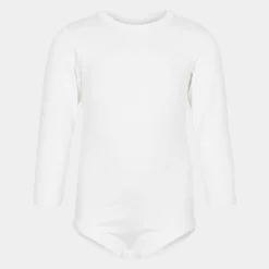 JBS of Denmark Super blød langærmet body i bambus til børn fra*Børn Bodyer
