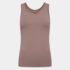 JBS of Denmark bambus tank top med feminine detaljer fra*Dame Toppe|Undertrøjer
