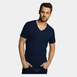 Bamboo Basics Velo bambus v-hals T-shirt - 2 pak* T-Shirts